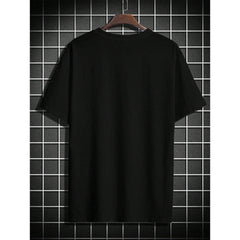 Men Casual Graphic Printed Summer Cross & Slogan Short Sleeve T-Shirt, For Friends