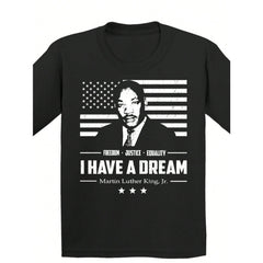 I Have A Dream Youth T-Shirt _ Luther King Jr Day Month Inspirational Awareness