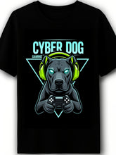 Cyber Dog Gaming Tee Mens T Shirt
