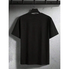Mysterious Black Cat Graphic T-Shirt | Relaxed Fit Casual Tee, Short Sleeve Crewneck for Everyday Wear