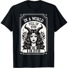 “In a World Full of Eves, Be Yourself” Feminist Quote T-Shirt | Women’s Empowerment Tee | 100% Cotton Casual Top