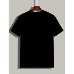 King Print T-Shirt, Men's Casual Short Sleeve Tee For Summer