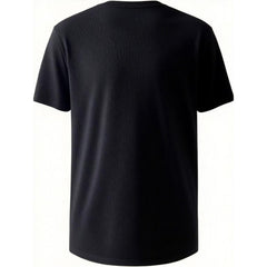 Men's Viral Social Media Minimal Art Funny Graphic T-Shirt Men's Casual TikTok Trend Simple Cartoon Humor T-Shirt