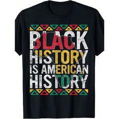 Black History Is American History Gift Month Pride African T-Shirt