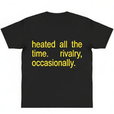Heated Rivalry Shane Ilya Y2K T-Shirt, Hockey Romance Graphic Tee, Unisex Cotton Top, Gift for Novel Fans