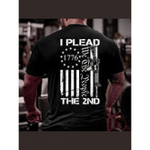 100% Cotton I Implore The Second Amendment To Print T-Shirts, Men'S Casual Short-Sleeved Summer T-Shirts