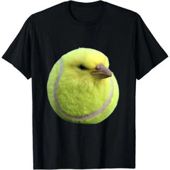 Silly tennis bird meme brainrot gen z T-Shirt