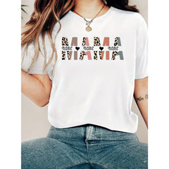 Mother'S Day T-shirt , Short-Sleeve Women'S Clothing
