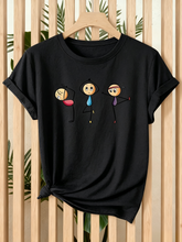 Funny Yoga Stick Figure T-Shirt Women Pilates Workout Humor Tee
