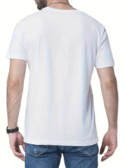 Men'S Halloween T-Shirt - Ghost BOO! Pumpkin Lantern And Bat Pattern Print