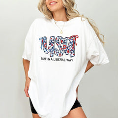 USA Patriotic T-Shirt | 4th of July Graphic Tee | 100% Cotton Memorial Day Top