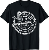 Funny Gen-X Raised On Hose Water And Neglect Humor Unisex T-Shirt