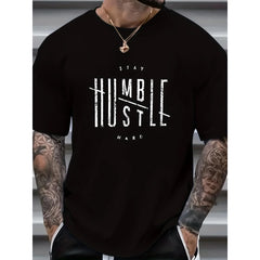 Unique Creative Letters Graphic Print Design, Perfect for Summer Wear - Stylish Mens Fashion Clothing for a Comfortable Summer Golf Gift T-Shirt For Men and Women
