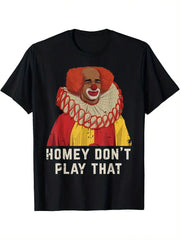 Vintage Homey Don'T Play That Homey The Clown T-Shirt Selected Pure Cotton