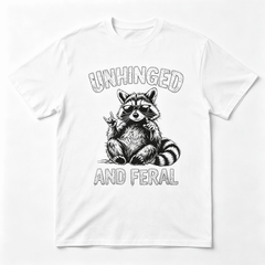 Women Retro Raccoon Trash Panda Graphic T-Shirt Funny Animal Vintage Casual Tee