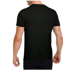 Yeshua Hamashiach Hebrew Lion of Judah Jesus The Messiah T-Shirt - Black with He
