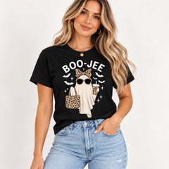 Ghost Dog Comfort Colors T-Shirt, Funny Halloween Dog Mom Shirt