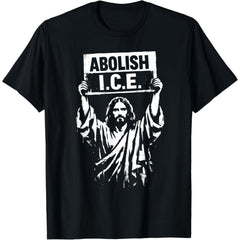 Retro Abolishs ICE Jesus ICEs For Men Women T-Shirt