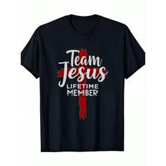 Jesus Team Christian Faith T-Shirt For Men & Women - Inspirational Print Design