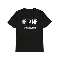 Interesting Graphic - Help Me (I'M Eager) T-Shirt