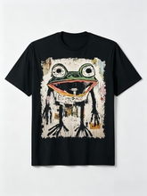 Funny Frog Shirt With Sign Vintage Distressed Grunge Top