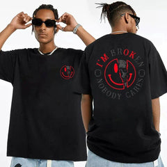 Casual Streetwear Unisex tshirt | Emoji Graphic Pullover | Men & Women