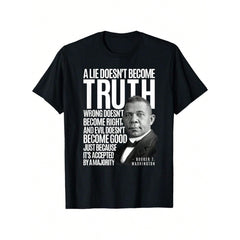 Booker T. Washington Lie Truth Evil Good Black History Month T Shirt