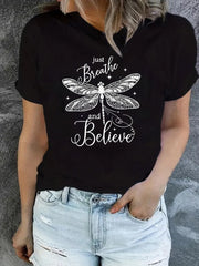 Women Casual Basic T-Shirt Soft Short Sleeve Crew Neck Everyday Summer Tee Top