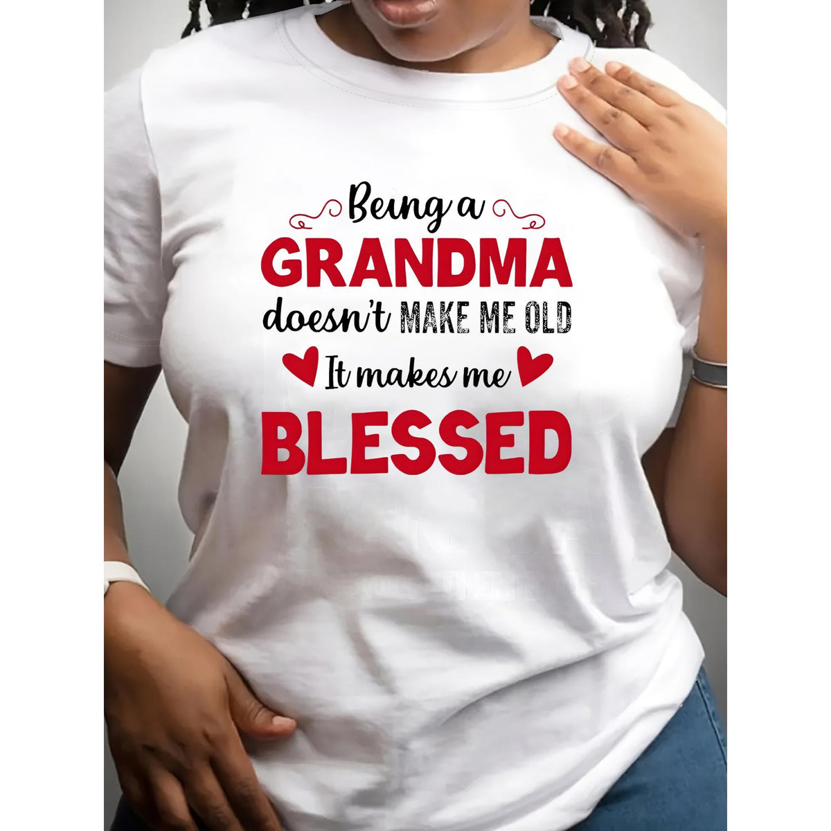 Letter T-shirt, Spring and Summer Casual Short-sleeved T-shirt, Casual Short-sleeved T-shirt, Graphic Printed Round Neck T-shirt