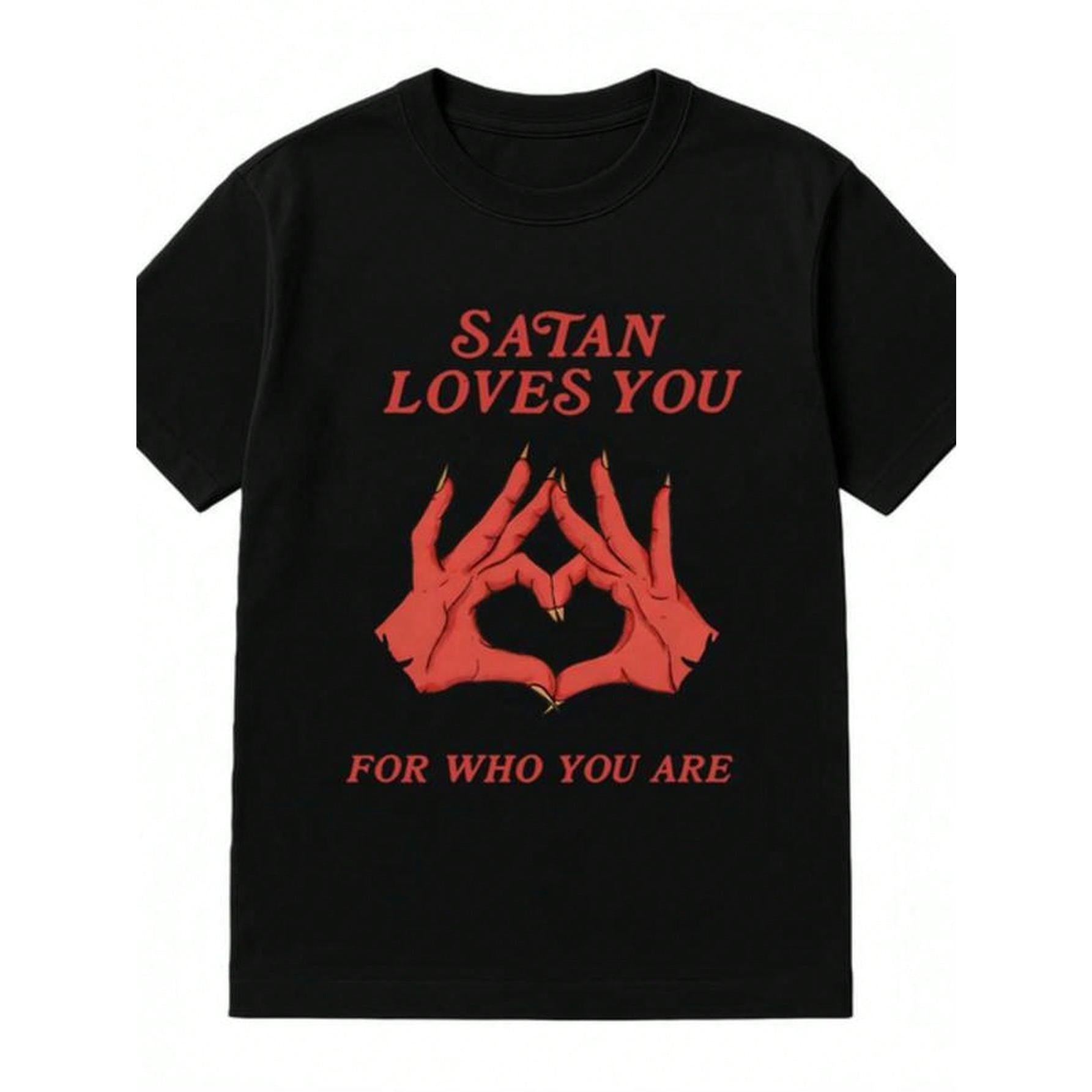 Mens Retro Edgy Graphic T-Shirt | Vintage Streetwear | Casual Top for Holiday Gifting