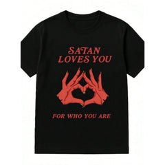 Mens Retro Edgy Graphic T-Shirt | Vintage Streetwear | Casual Top for Holiday Gifting