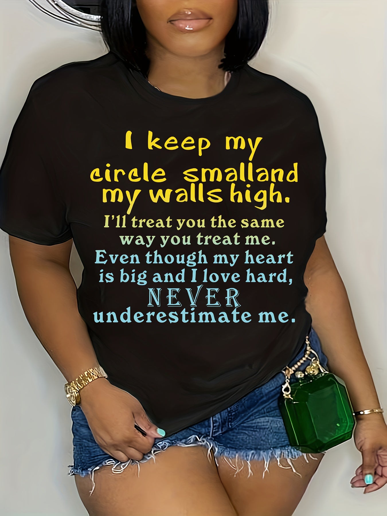 Large Size Women's T-shirt