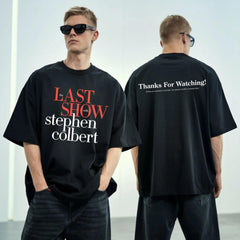 Late Night Talk Show Inspired T-Shirt – Funny Thanks For Watching Graphic Tee, Basic Fit Unisex, For Women And Men
