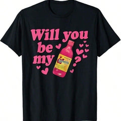 Will You Be My Valentine Mexican Valentines Day Concha Women T-Shirt