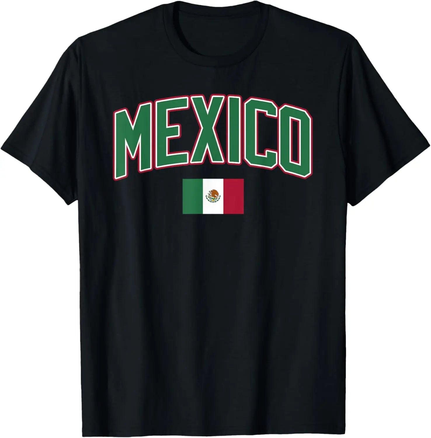 100% Cotton Unisex Vintage Mexican Pride Graphic T-Shirt, Mexico Flag Hispanic Siesta Casual Short Sleeve Tee for Men Women