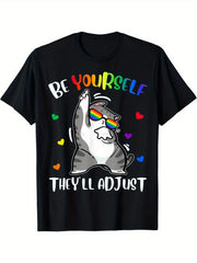 Be Yourself They'll Adjust Womens T-Shirt