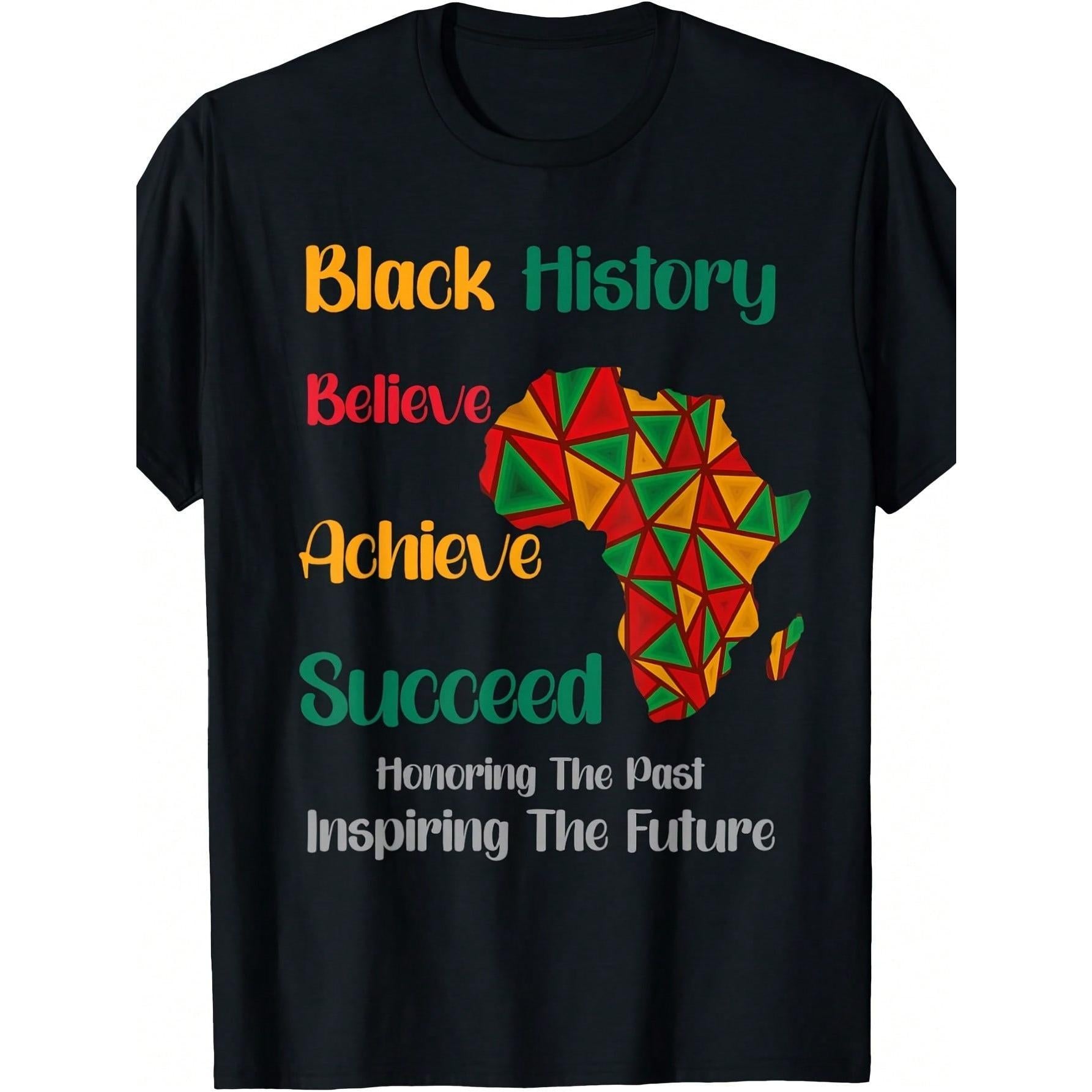 Honoring Past Inspiring Future Black History Month T-Shirt