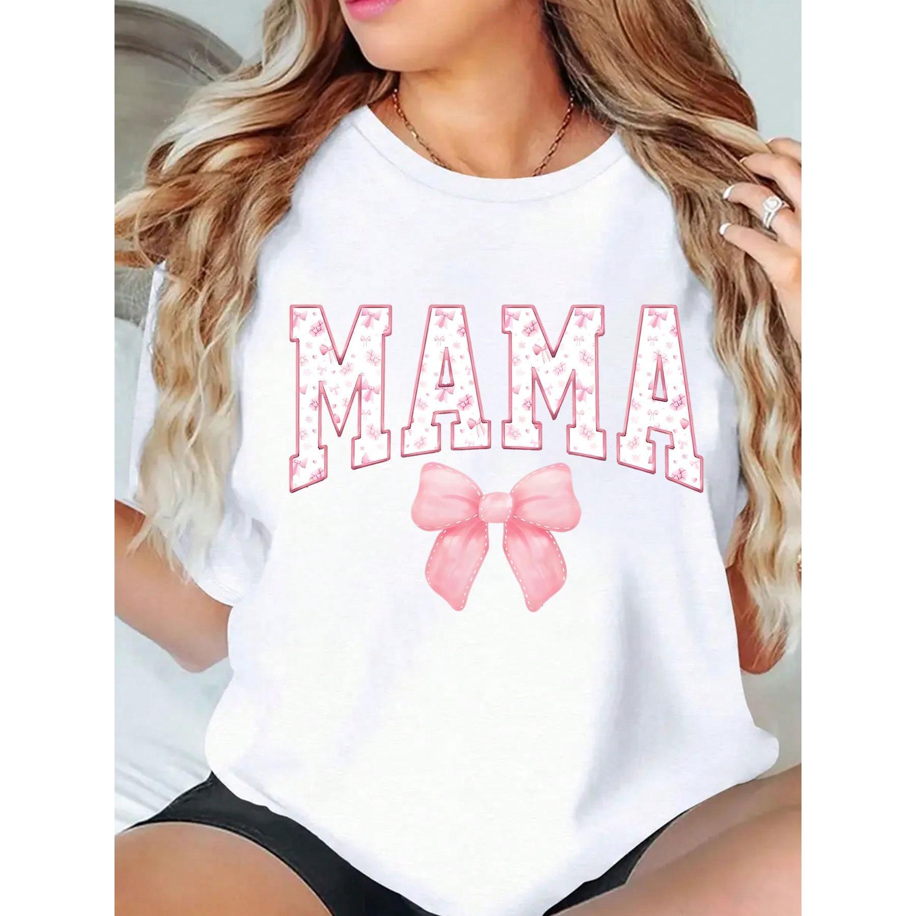 Comfort Mama Pink Ribbon Breast Cancer Awareness Shirt | Mother's Day Gift | Cute Aesthetic Mom Tee