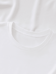 Double-Sided Printed Colored Cotton T-Shirt Comfortable, Casual & Versatile, INS Style Sunflower And Butterfly Design