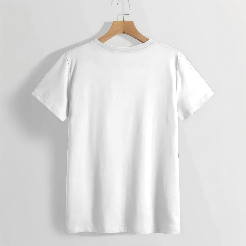 "Only God Can Judge Me" Graphic T-Shirt - Casual Crew Neck,Loose Fit, Short Sleeve Top, Polyester, Beige with Praying Hands Design,Cotton Fabric