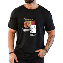 Sushi Lover‘s Graphic T-Shirt - Japanese Food Design, Unisex Casual Tee for Adults