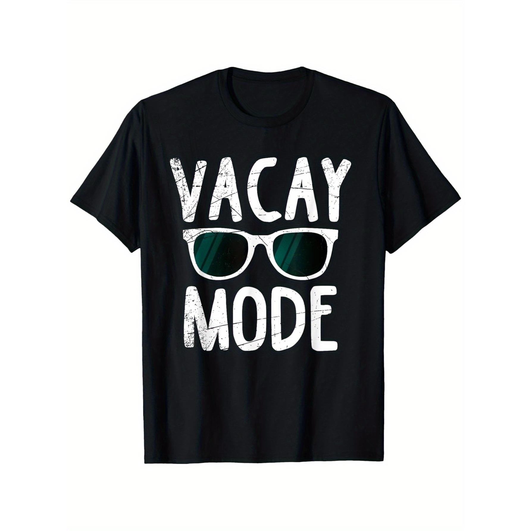 Mode T Shirt Funny Family Vacation Gift Men Women T-Shirt, Suitable for Mens & Womens Outdoor T-Shirt, 100%cotton, S-5XL