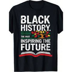 Black History Honoring Past Inspiring The Future T-Shirt