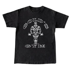 1990s Vintage Gym T-Shirt Authentic Retro Graphic Tee for 90s Streetwear & Casual Athleisure