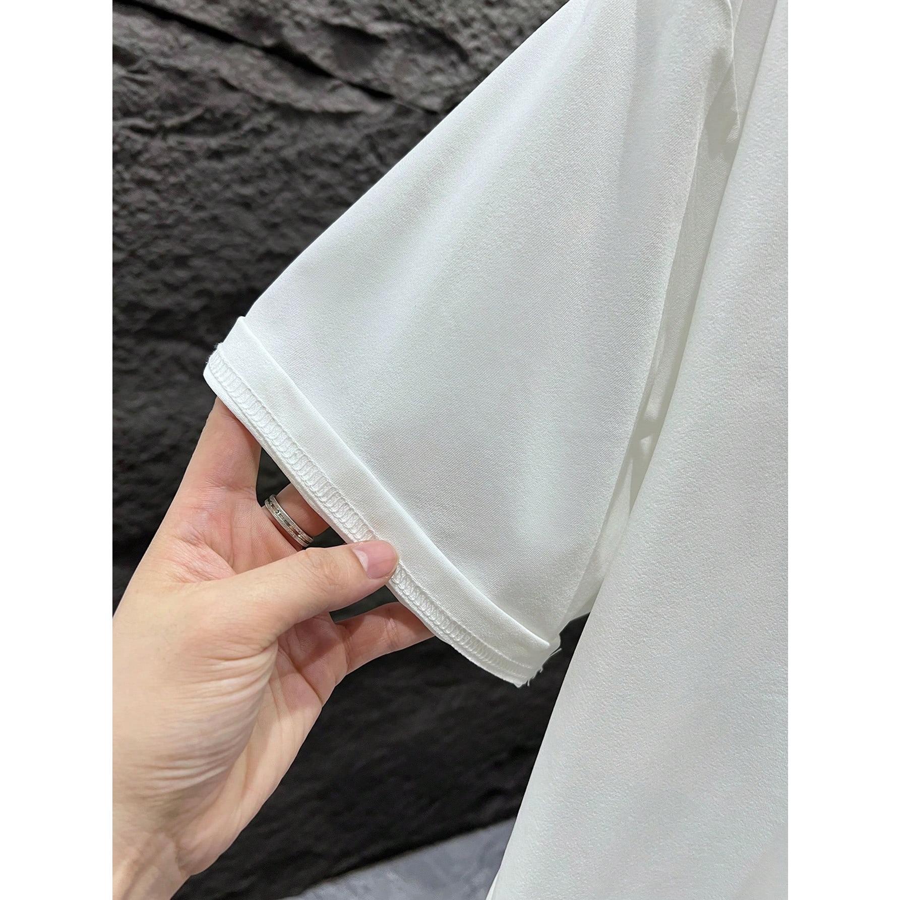 1pc Men's Fashionable Printed Loose Fit Short Sleeve T-Shirt | Exquisite Design | Essential For Summer | Easy To Match, Showcasing Your Style