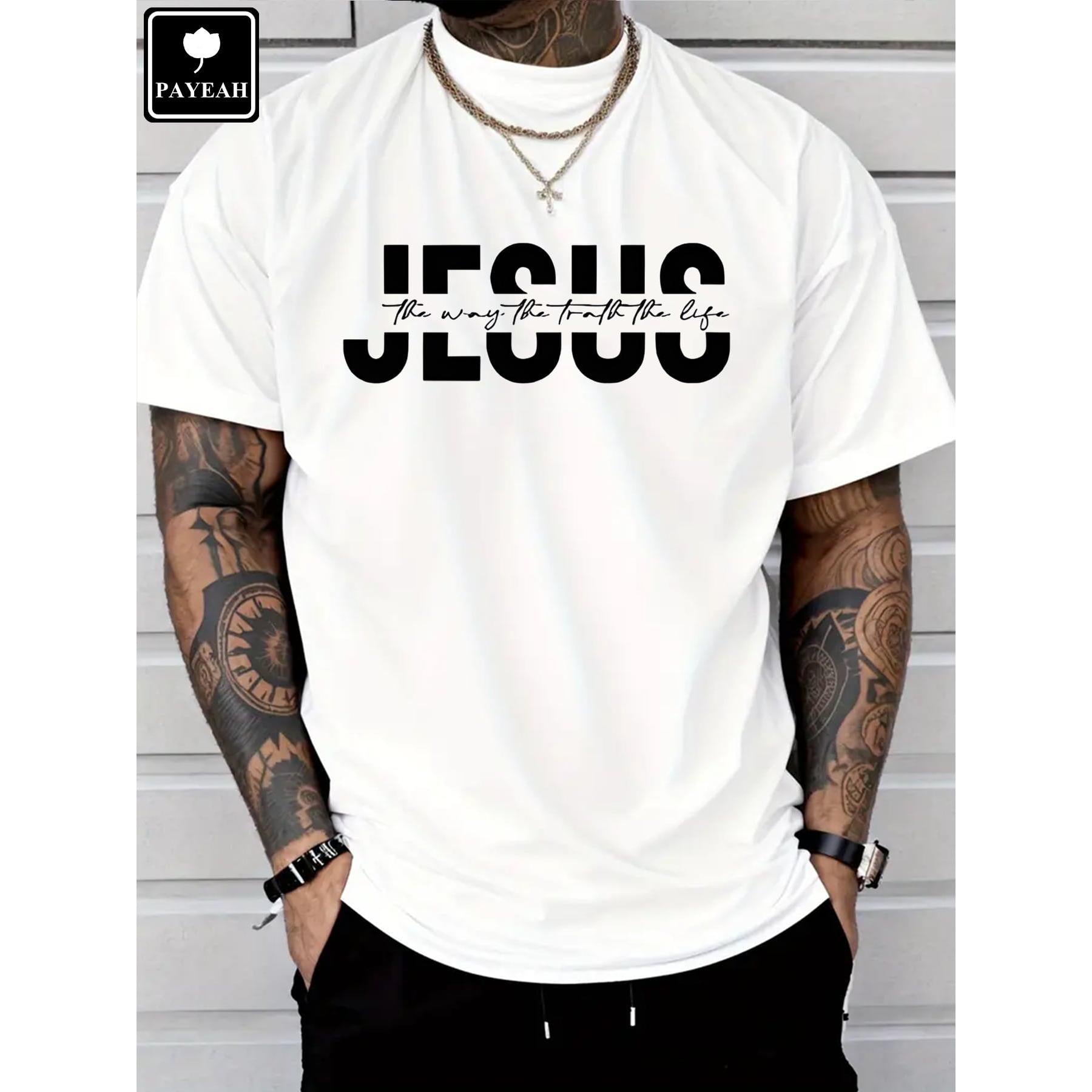 Jesus Forever Enough Always Enough Christian GraphicDesign T-Shirt 100% Heavy Cotton T Shirt