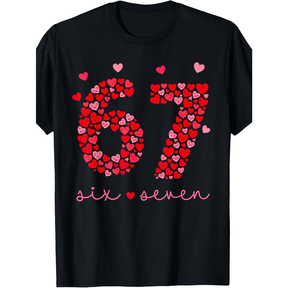 Valentine's Day 67 Terrier 67 Valentine's Day Love Fun T-shirt Local warehouse delivery Men's T-shirt Men's T-shirt Christian theme shirt Rock T-shirt Men's clothing