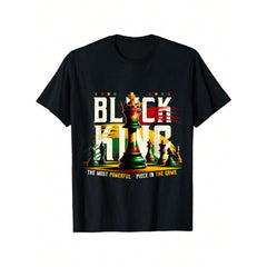 Black History Black King The Most Powerful Piece In The Game T Shirt