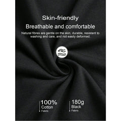 Man S' Witty Quote Print Black TShirt, Crew Neck, Casual Cotton Tee, Medium Stretch Knit Fabric, Regular Fit For Boys& Man, Perfect For Spring/Summer/Fall
