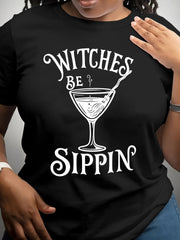 "Witch'S Poison" Halloween Graphic Tee